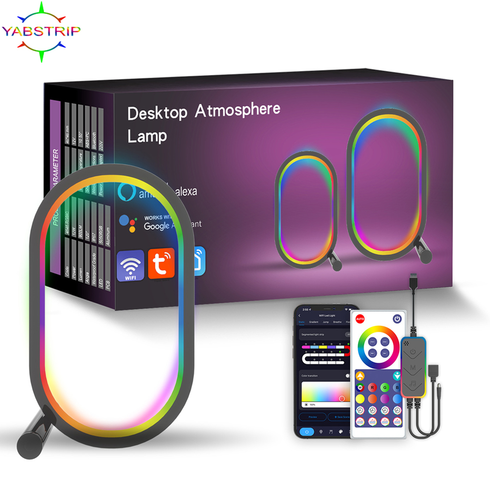 Home Decor App - 스마트 와이파이 앱 크리에이티브 데스크 램프,