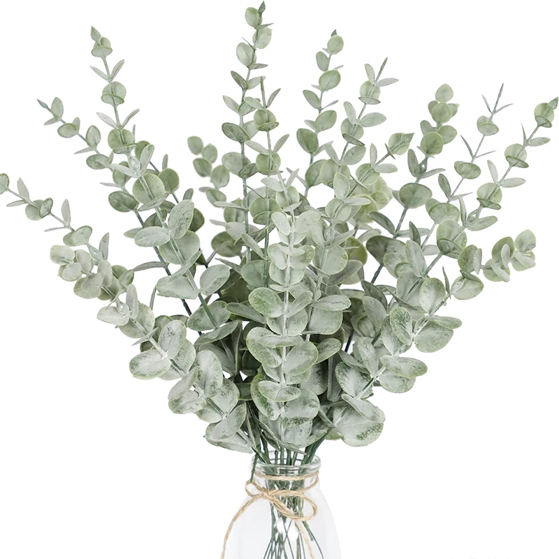 Artificial Hanging Plants - 10pcs 38cm 유칼립투스 줄기 인공 유칼립투스
