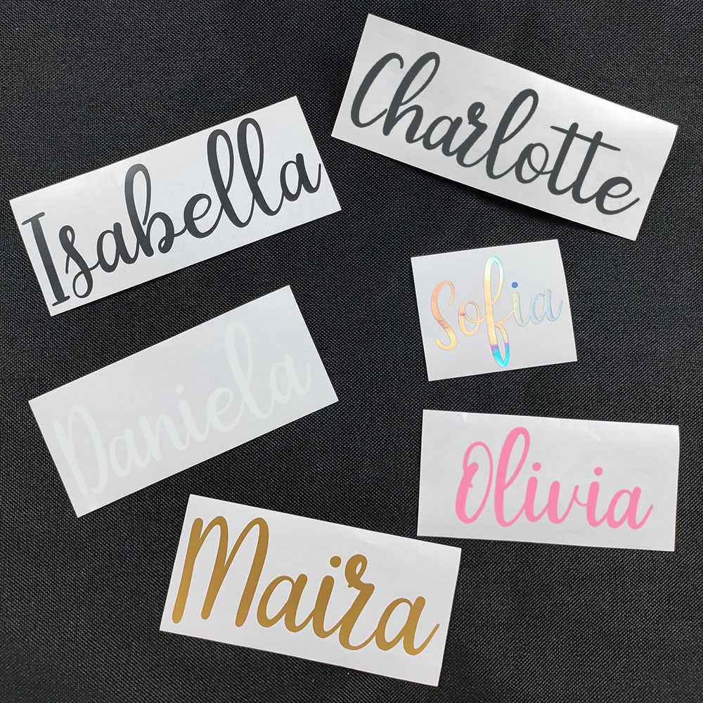 Home Decor Wall Stickers - 1PC 사용자 정의 이름 홈 장식에