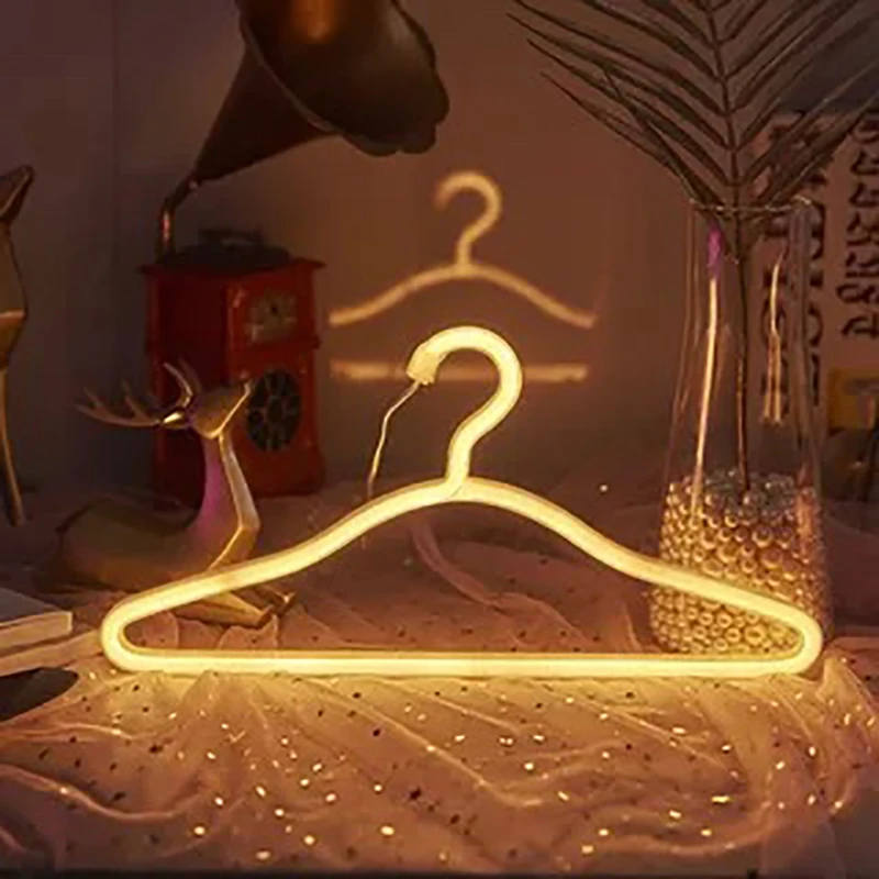 Home Decor Ikea - 행거 LED 네온 사인 USB 전원