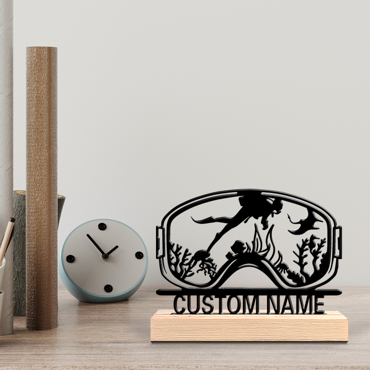 Home Decor Inspo - 1개 귀여운 맞춤형 다이빙 나무 벽