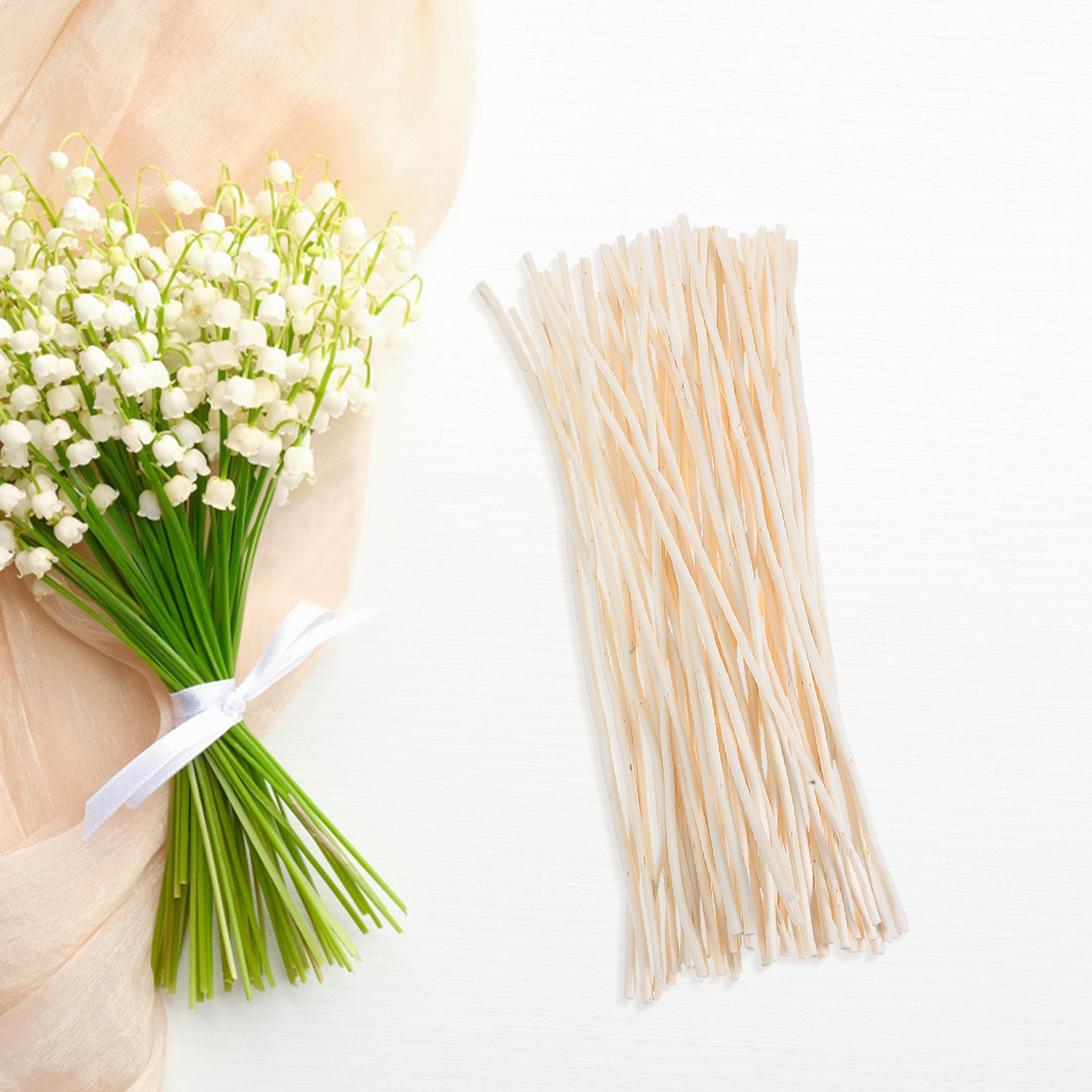 Home Decor Vase With Flowers - 50개 드래곤 윌로우 스틱, 와비사비 장식용