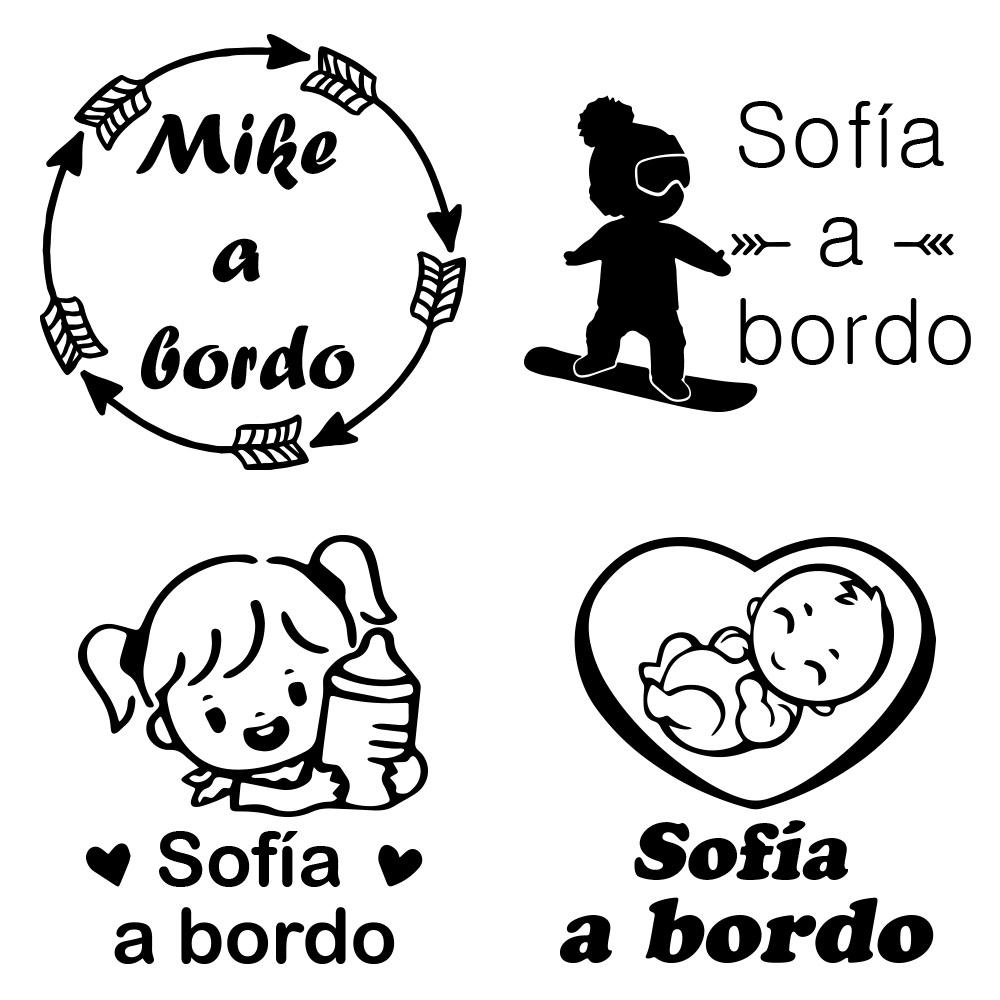 Home Decor Wall Stickers - 1pc 비닐 아기 bordo 다채로운 자동차
