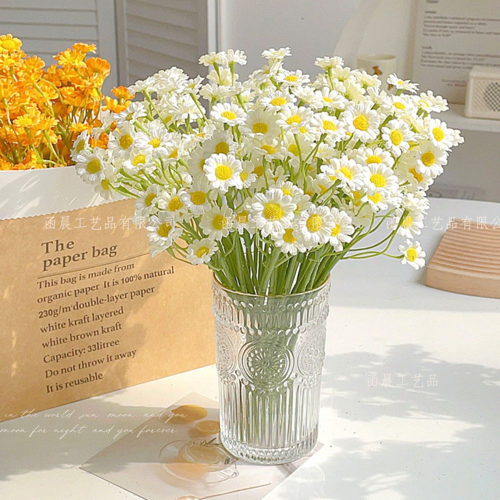 Home Decor Tulip - 카모마일 인공 꽃 유럽 스타일 식탁
