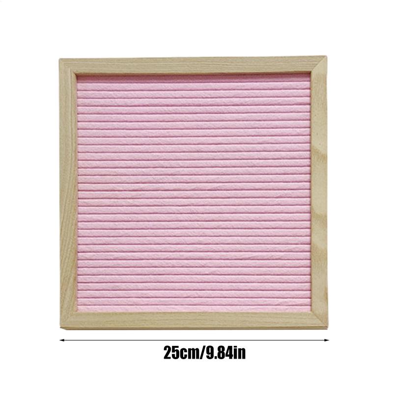 Wooden Letter Sign - 새로운 펠트 레터보드 글자 표지판, 소박한
