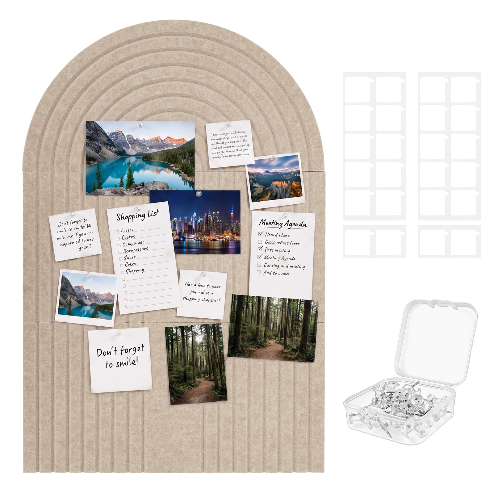 Home Decor Vision Board - 사무실 벽, 침실 벽, 홈 데코용