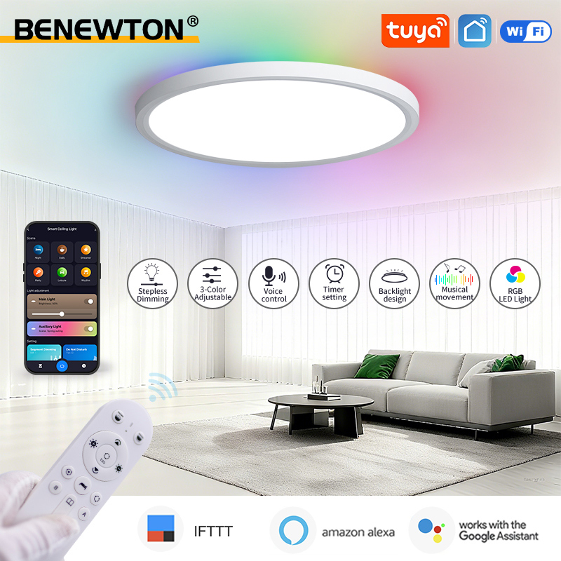 Home Decor App - BENEWTON 투야 스마트 와이파이 천장 조명