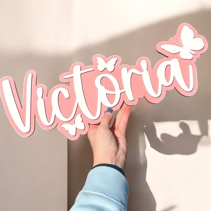 1Pc 사용자 정의 만화 나비 이름 나무 이름표, 홈  - Home Decor Inspo 리뷰 및 가격