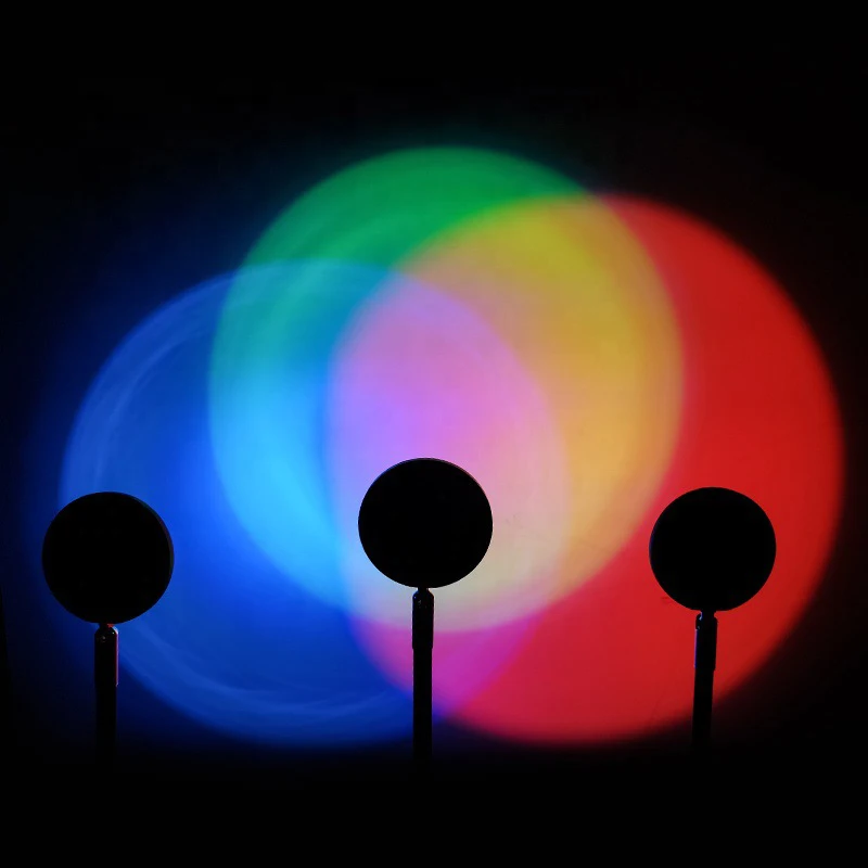 스마트 LED 선셋 램프, 다채로운 변화, 블루투스 앱 - Home Decor App 리뷰 및 가격