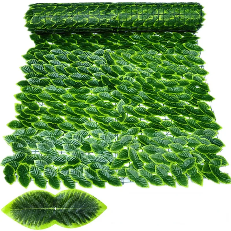 인공 잎 개인 정보 보호 울타리 화면 가짜 헤지 패널  - Artificial Hanging Plants 리뷰 및 가격