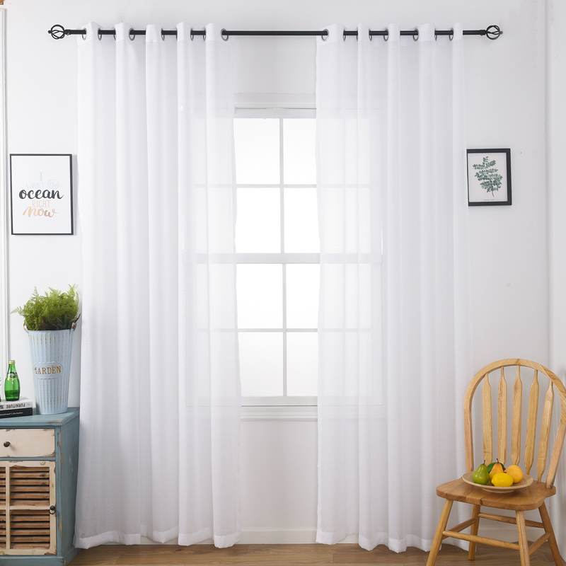 Makehome 크림 \ 흰색 작은 눈 패턴 깎아 지른 - Home Decor Window Blinds 리뷰 및 가격