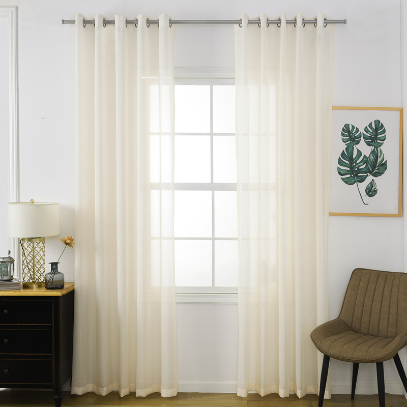 Makehome 크림 \ 흰색 작은 눈 패턴 깎아 지른 - Home Decor Window Blinds 리뷰 및 가격