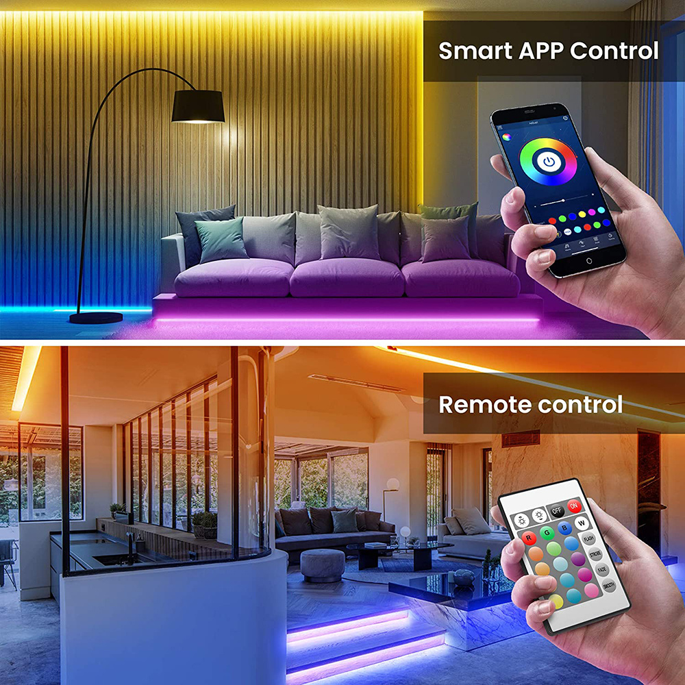 RGB5050 TV LED 백라이트 앱 리모컨 USB  - Home Decor App 리뷰 및 가격