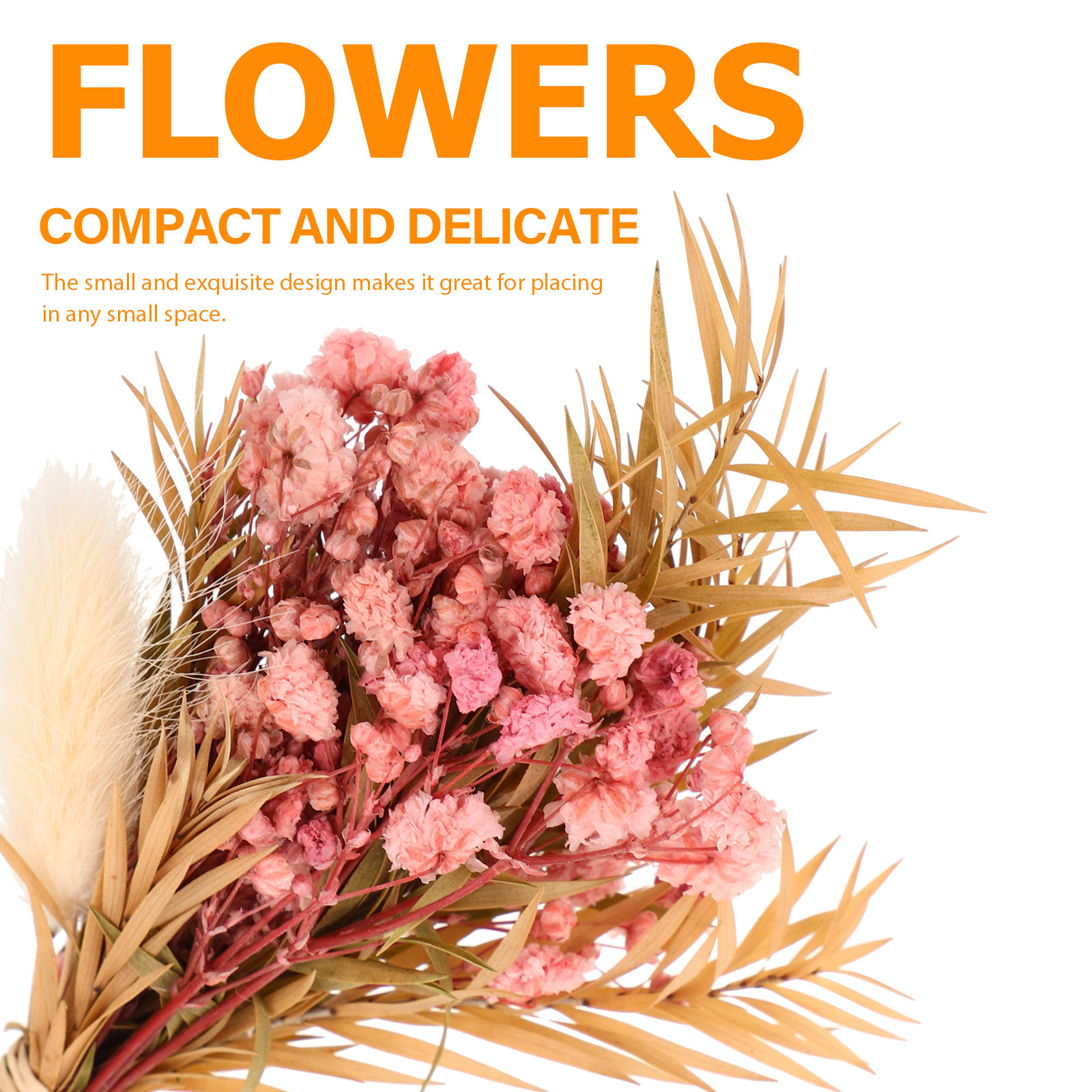 3개 미니 드라이플라워 부케, 자연스러운 작은 드라이플 - Home Decor Vase With Flowers 리뷰 및 가격