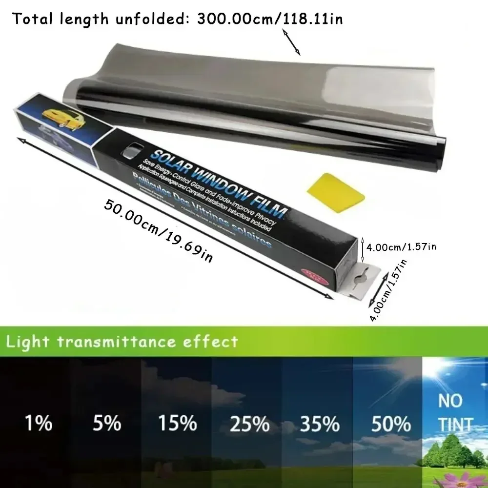 3Mx50CM VLT 검은 자동차 창 포일 착색 필름  - Home Decor Window Blinds 리뷰 및 가격