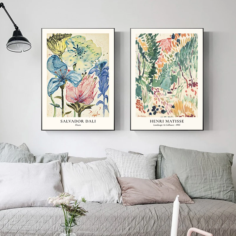 반 고흐 스타 꽃병 시리즈 벽 예술 Matisse 빈티 - Home Decor Ikea 리뷰 및 가격