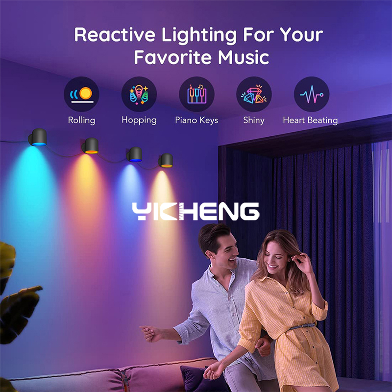 RGBIC 스마트 벽 램프 투야 앱 LED 스포트라이트 - Home Decor App 리뷰 및 가격