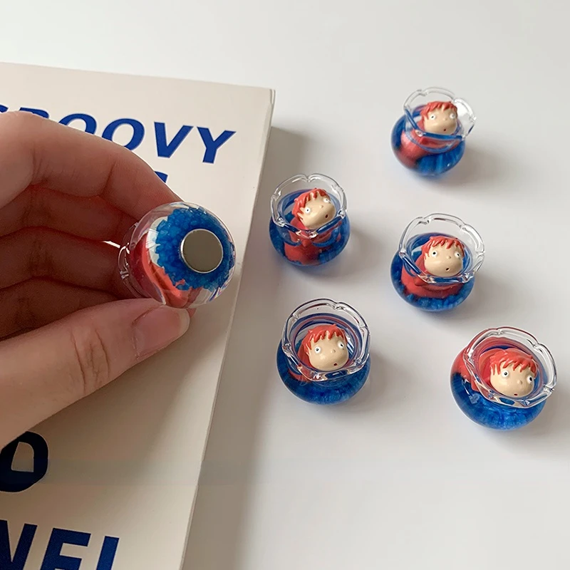 스튜디오 기블리 어항 냉장고 자석 귀여운 애니메이션 냉 - Home Decor Sticker 리뷰 및 가격