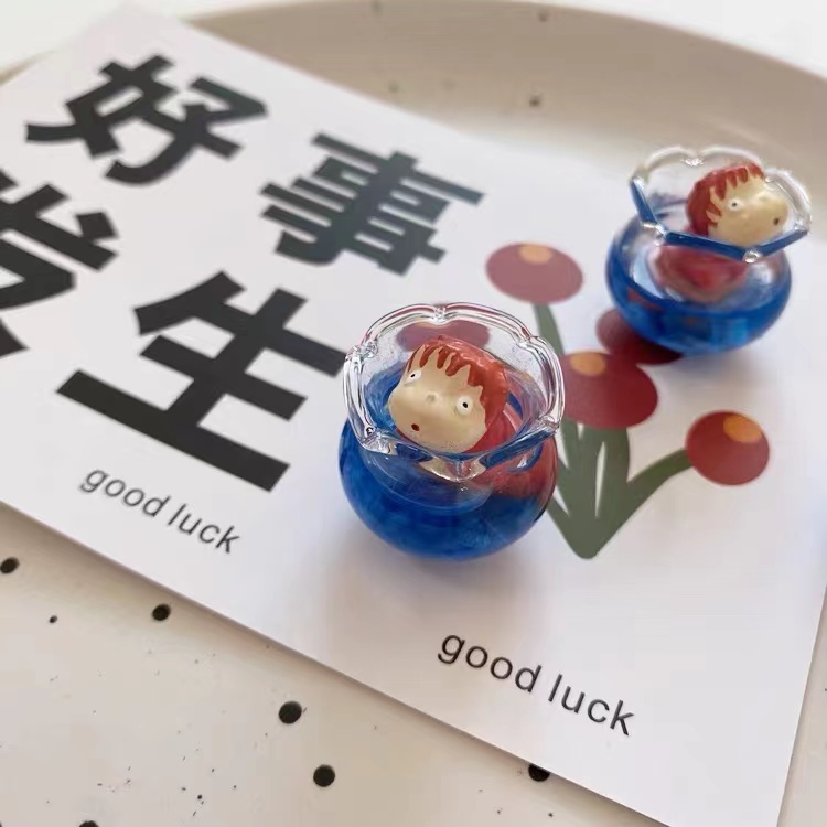 스튜디오 기블리 어항 냉장고 자석 귀여운 애니메이션 냉 - Home Decor Sticker 리뷰 및 가격