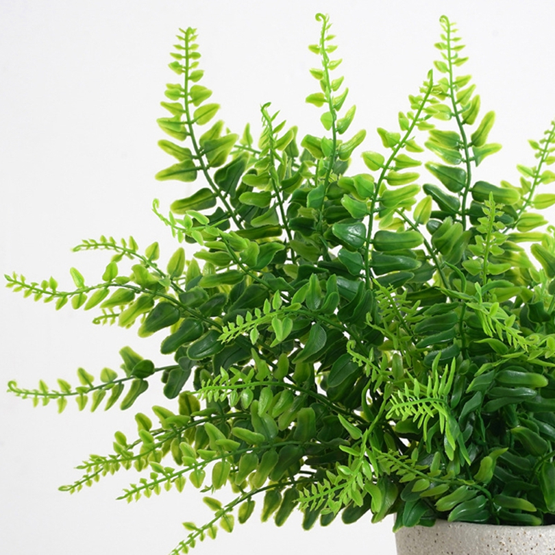 1/3개 인조 식물 플라스틱 페르시아 펀치잎 홈 룸 웨 - Artificial Hanging Plants 리뷰 및 가격