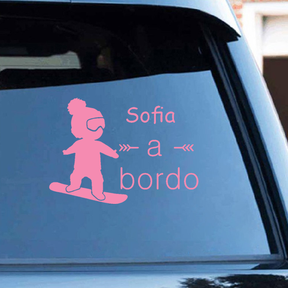 1pc 비닐 아기 bordo 다채로운 자동차 스티커 자 - Home Decor Wall Stickers 리뷰 및 가격