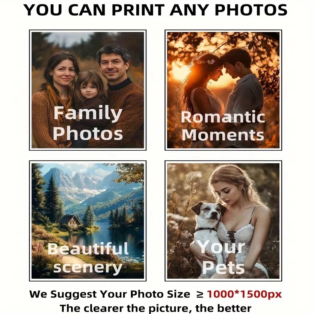 맞춤형 사진 캔버스, 가족 사진 벽 장식, 대형 사진  - Home Decor Inspo 리뷰 및 가격