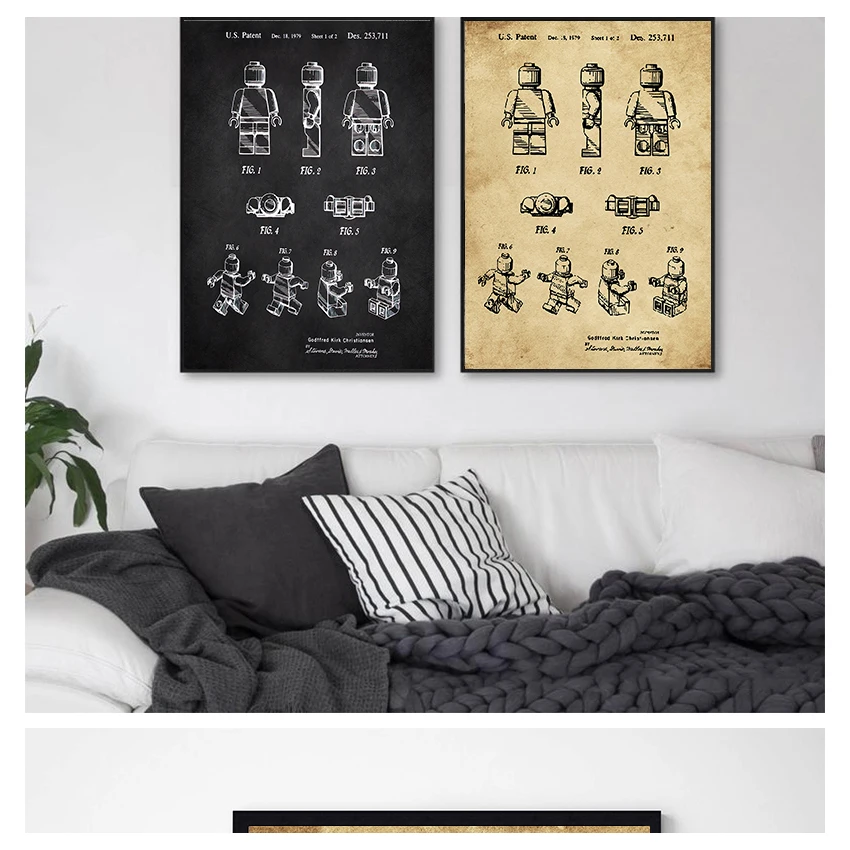 스칸디나비아 간단한 복고풍 벽 예술 크리 에이 티브 레 - Home Decor Ikea 리뷰 및 가격
