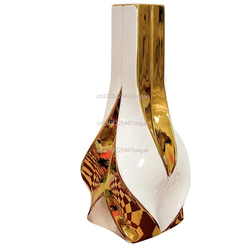 거실 장식용 창의적인 꽃꽂이 장식품 도자기 대형 화이트 - Home Decor Vase With Flowers 리뷰 및 가격