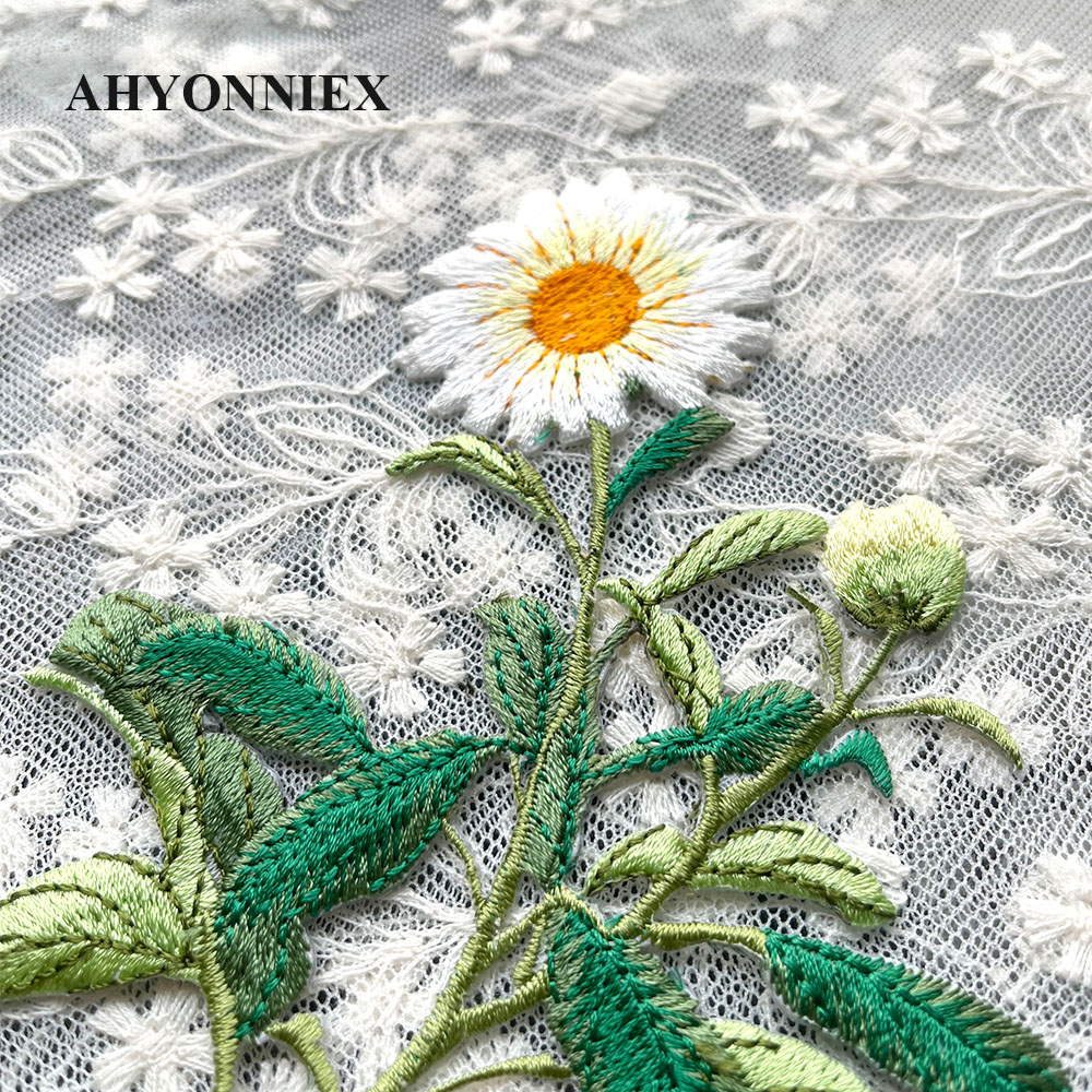 1 조각 철 자수 패치 귀여운 데이지 꽃 스티커 의류  - Home Decor Daisy 리뷰 및 가격