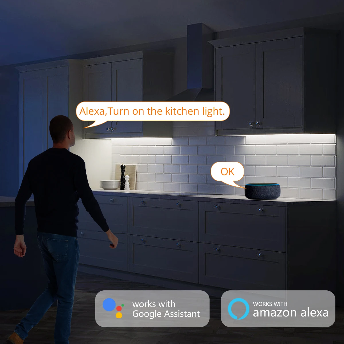 투야 스마트 COB LED 스트립 조명, WiFi 앱  - Home Decor App 리뷰 및 가격