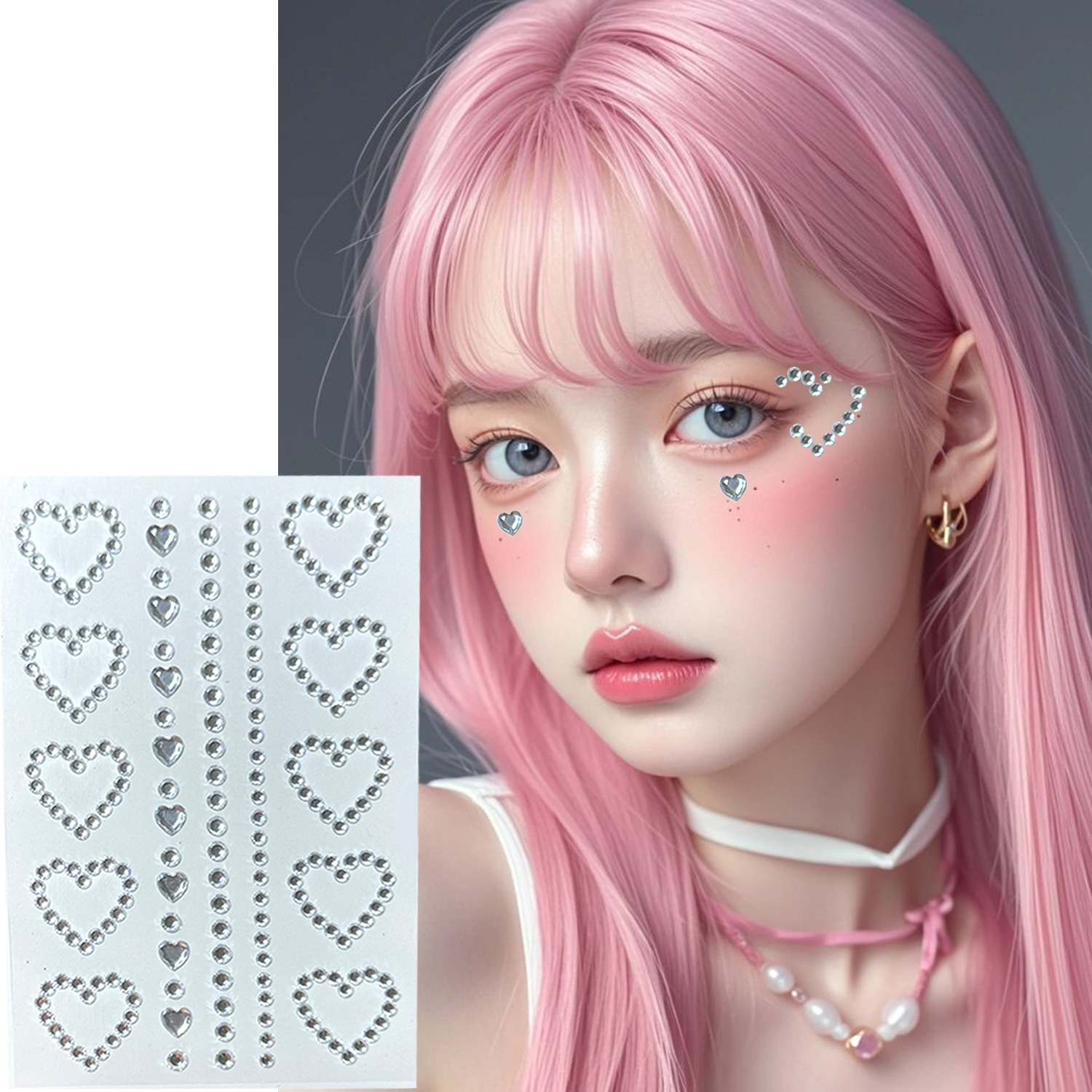 스타 다이아몬드 스티커 아크릴 젬 라인스톤 크리스탈 셀 - Home Decor Sticker 리뷰 및 가격