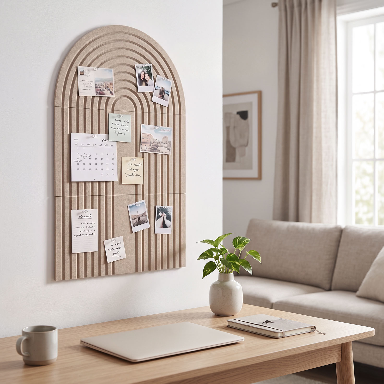 사무실 벽, 침실 벽, 홈 데코용 대형 아치형 펠트 게 - Home Decor Vision Board 리뷰 및 가격