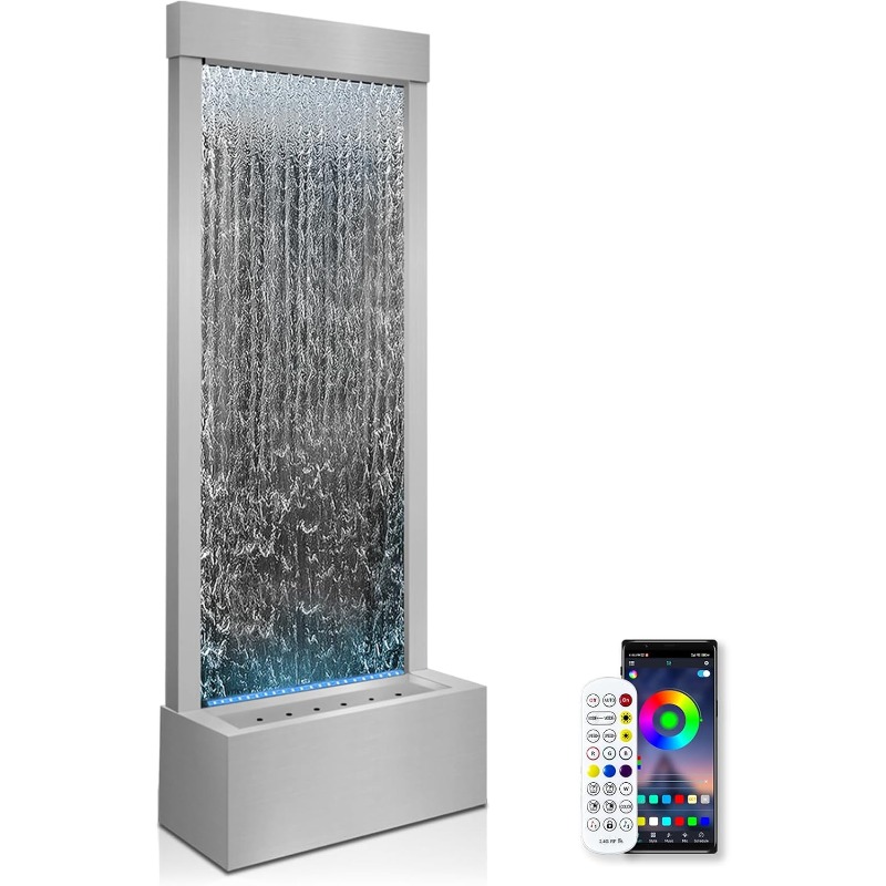 앱으로 제어되는 다채로운 LED 조명이 있는 현대적이고 - Home Decor App 리뷰 및 가격