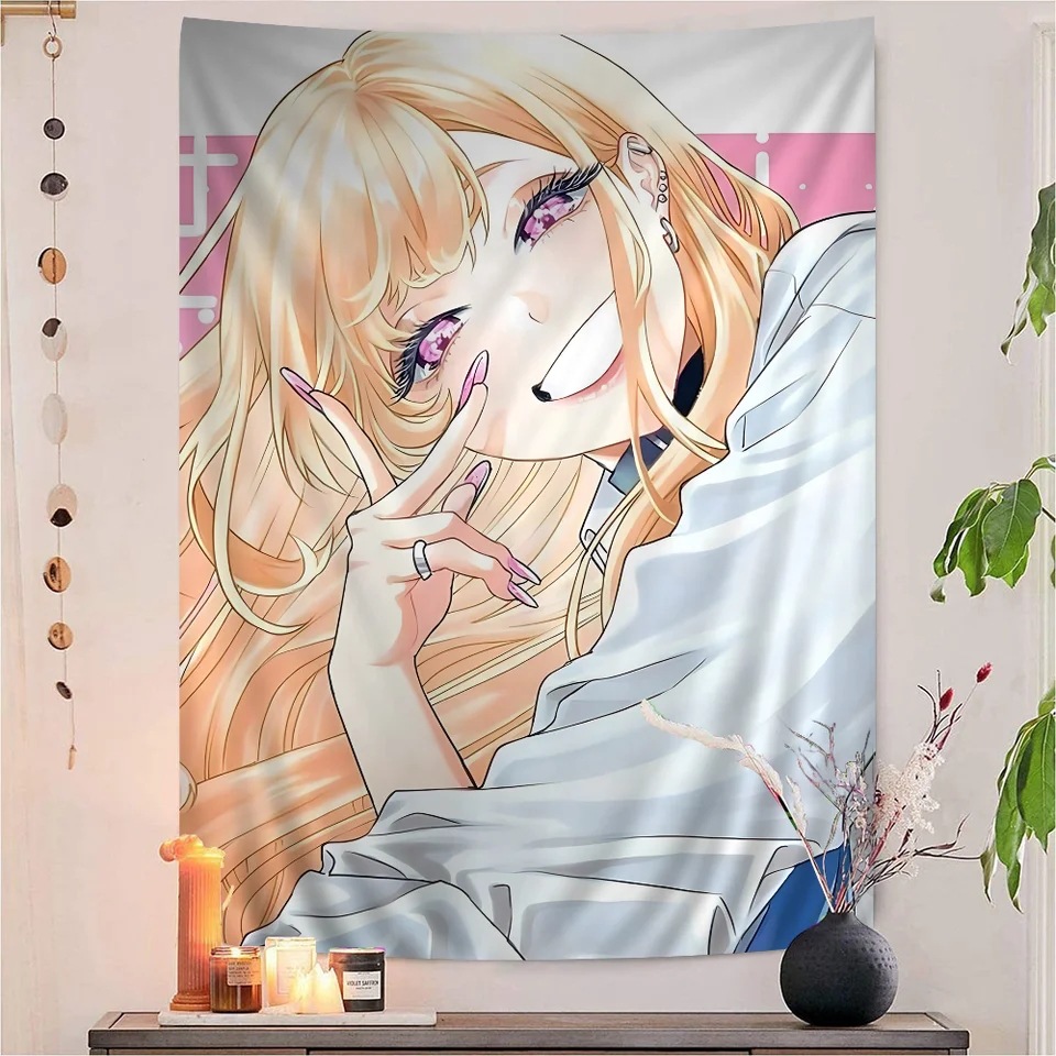 Hot My Dress-Up Darling 애니메이션  - Aesthetic Tapestry 리뷰 및 가격