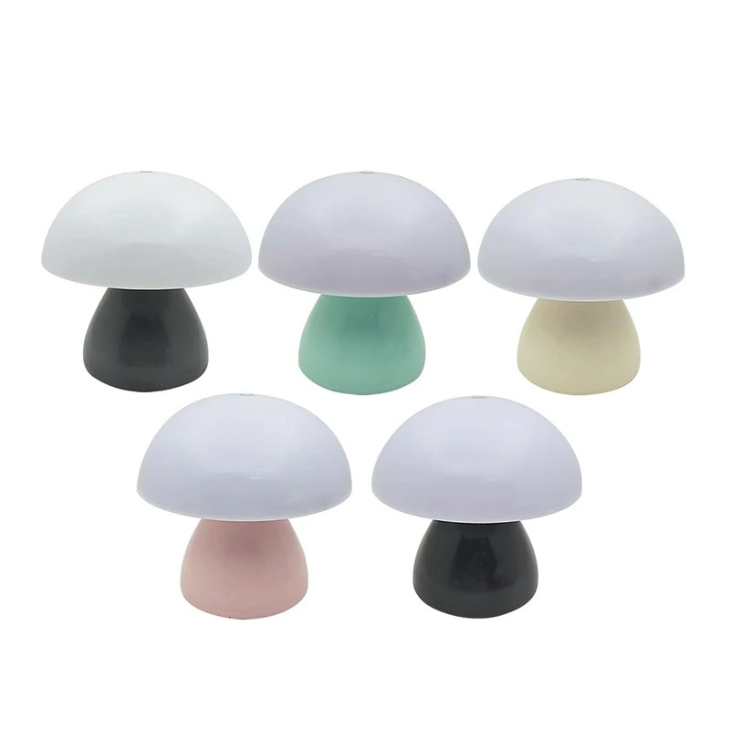 버섯 모양 LED 터치 테이블 램프 충전식 소형 무드등 - Home Decor Ikea 리뷰 및 가격