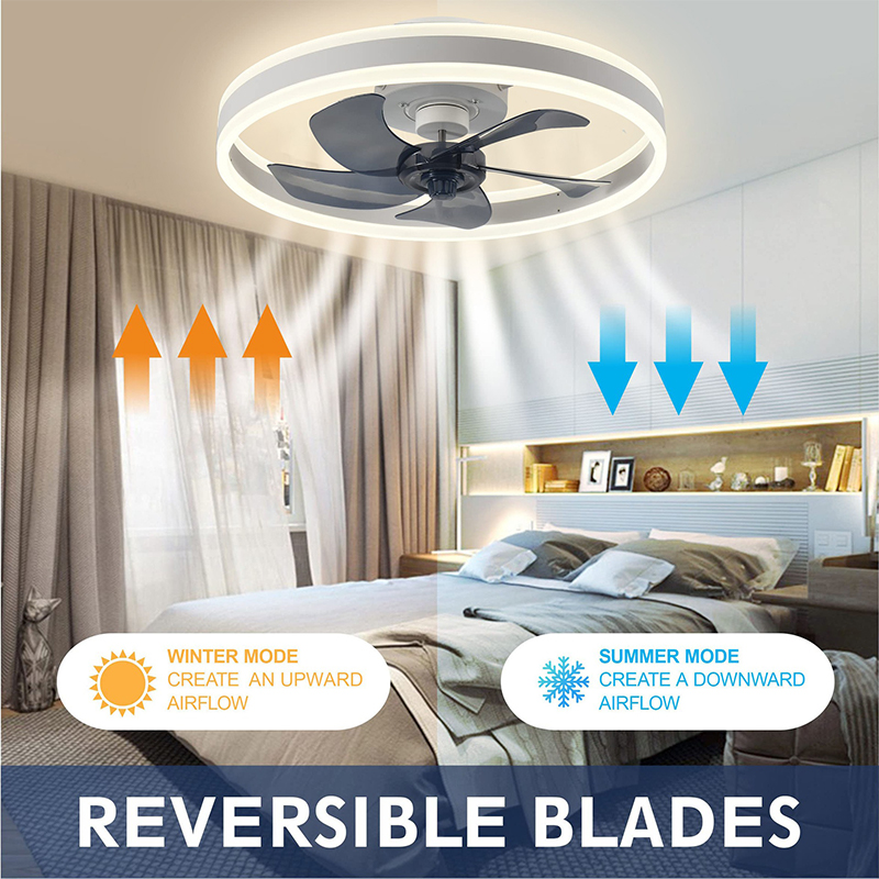 APP 리모컨이 있는 LED 천장 조명 팬, 무소음 팬 - Home Decor App 리뷰 및 가격