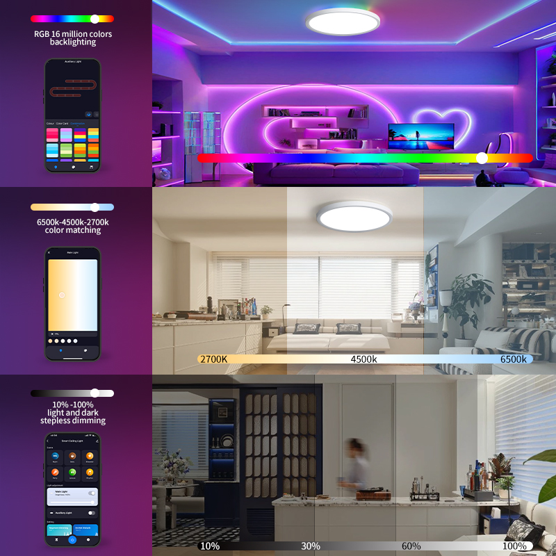 BENEWTON 투야 스마트 와이파이 천장 조명 RGB - Home Decor App 리뷰 및 가격